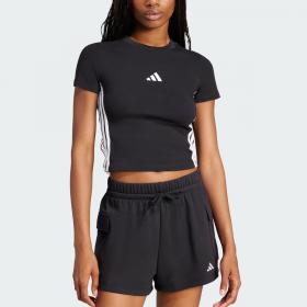 T-shirt Adidas Essentials 3-Stripes da donna rif. JC8325