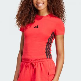 T-shirt Adidas Essentials 3-Stripes da donna rif. JE1242