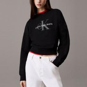 Felpa Calvin Klein Jeans Girocollo da donna rif. LV047B234G