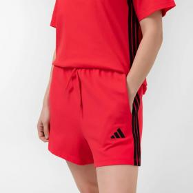 Shorts pantaloncini Adidas Essentials 3-Stripes Cotton da donna rif. JE1190