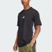 T-shirt Adidas Essentials 3-Stripes Single Jersey Tee da Uomo rif. JD1906
