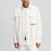 Camicia Giacca Karl Lagerfeld Overshirt In Denim Con Stampa da uomo rif. A2M16012