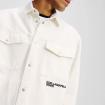 Camicia Giacca Karl Lagerfeld Overshirt In Denim Con Stampa da uomo rif. A2M16012