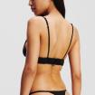 Reggiseno Karl Lagerfeld a triangolo in raso con logo da donna rif. 000QF7945E