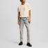Pantaloni Jeans Karl Lagerfeld Gamba Affusolata E Trattamento Acid Wash da uomo rif. A2M10077