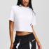 T-shirt Karl Lagerfeld Cropped Monogram donna rif. A2W17076