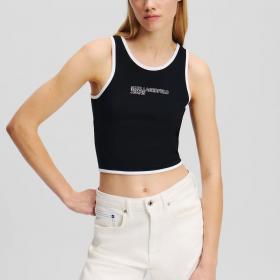 Canotta Top Karl Lagerfeld Con Dettaglio Bordatura donna rif. A2W17024