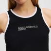 Canotta Top Karl Lagerfeld Con Dettaglio Bordatura donna rif. A2W17024
