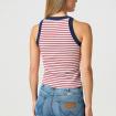 Canotta Top Wrangler Girocollo con Logo da donna rif. 112362580