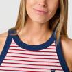 Canotta Top Wrangler Girocollo con Logo da donna rif. 112362580