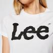 T-shirt Lee Gircollo Con Logo da Donna rif. L42UER12