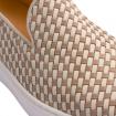 Sneakers Mocassino Exton slip-on in pelle da uomo rif. 835 INTRECCIATO
