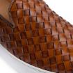 Sneakers Mocassino Pelle Intrecciata Cuoio da uomo rif. 523 INTRECCIATO