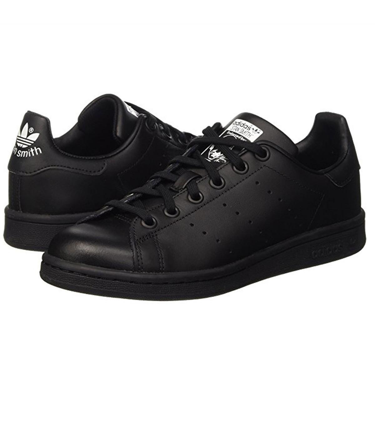 Adidas stan smith scarpe donna, nero-argento