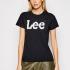 T-shirt Lee Gircollo Con Logo da Donna rif. L42UER01