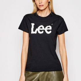 T-shirt Lee Gircollo Con Logo da Donna rif. L42UER01