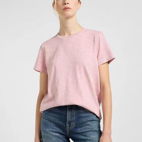 T-shirt Lee Gircollo Con Logo da Donna rif. 112363622