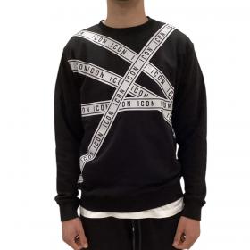 Maglia Felpa Icon con logo da uomo rif. ICUS2S5F010