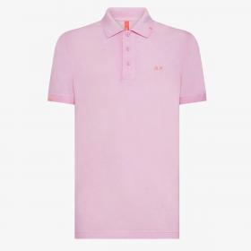 Polo SUN68 Con Logo a Contrasto da uomo rif. A35143