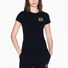 T-shirt Emporio Armani Exchange Slim Fit da donna rif. XW001347 AF17173