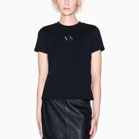 T-shirt Emporio Armani Exchange Con Logo Grafico da donna rif. XW001345 AF16356