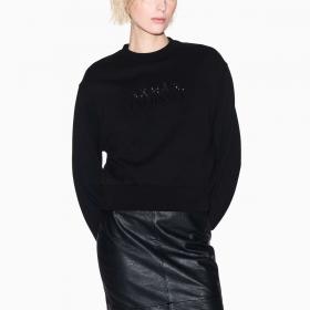 Felpa Armani Exchange Con Logo Grafico da donna rif. XW000747 AF16114