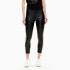 Leggings Emporio Armani Ea7 Winter Mixcon Inserti In Tessuto Effetto Pelle da donna rif. 7W000452 AF16010