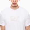 T-shirt Emporio Armani Ea7 Girocollo Gold Label In Misto Viscosa da uomo rif. 7M000667 AF13739
