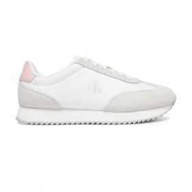 Scarpe Sneakers Calvin Klein In Pelle da donna rif. YW0YW01828