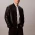 Giubbotto Bomber Calvin Klein Jeans In Ecopelle da uomo rif. LV04RC407G