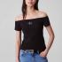 T-shirt Calvin Klein Jeans con monogramma da donna rif. LV047C203G