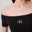 T-shirt Calvin Klein Jeans con monogramma da donna rif. LV047C203G