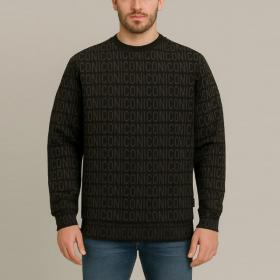 Maglia Felpa Icon con logo da uomo rif. ICUF2W6F019