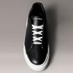 Scarpe Sneakers Calvin Klein Jeans in pelle con lacci e occhielli nascosti da uomo rif. HM0HM01982