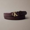 Cintura Calvin Klein con logo in pelle pieno fiore da donna rif. LV04F7054G