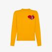 Maglia Sun68 Peanuts in lana e cashmere con cuore da donna rif. K45280