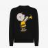 Maglia Sun68 Peanuts in lana e cashmere jacquard da uomo rif. K45181