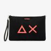 Pochette Sun68 in velluto con logo ricamato unisex rif. X45207