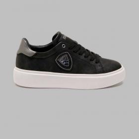Scarpe Sneakers Blauer Venus01 In pelle Con Logo da donna rif. F5VENUS01/NUB