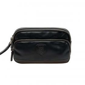 Pochette Blauer in ecopelle mano con polsiera da uomo rif. F5FIFTH02/ROA