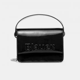Borsa Blauer in vernice con logo lettering frontale da donna rif. F5MIN01LUX/MIG