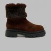 Scarpe Stivaletti Blauer in suede con risvolto pelliccia da donna rif. F5KIMMEL10/SUE