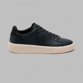 Scarpe Sneakers Blauer in pelle nubuk con logo da uomo rif. F5BUCK01/NUB