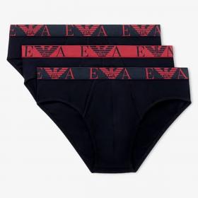 Slip Emporio Armani Ea7 3Pack Logo Bold Monogram da uomo rif. EM000258 AF10779