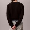 Maglione Maglia Calvin Klein Jeans con stemma e scollo a V da donna rif. LV047D352G