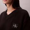 Maglione Maglia Calvin Klein Jeans con stemma e scollo a V da donna rif. LV047D352G