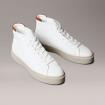 Scarpe Sneakers Calvin Klein Jeans a collo alto in pelle da uomo rif. YM0YM01353