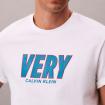T-shirt Calvin Klein con grafica Very da uomo rif. LV04RD800G