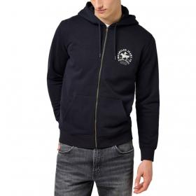 Felpa Wrangler con cappuccio e stampa da uomo rif. 112371462