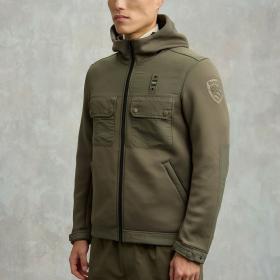 Giubbotto Piumino Blauer Rodman Scuba Multi-pocket Sweatshirt da uomo rif. 25WBLUF02252-004745